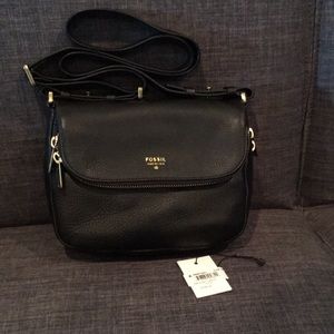 Fossil Preston Small Flapblack